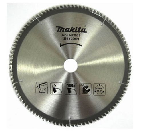 MAKITA D-03975 DAİRE TESTERE A260X100DİŞ