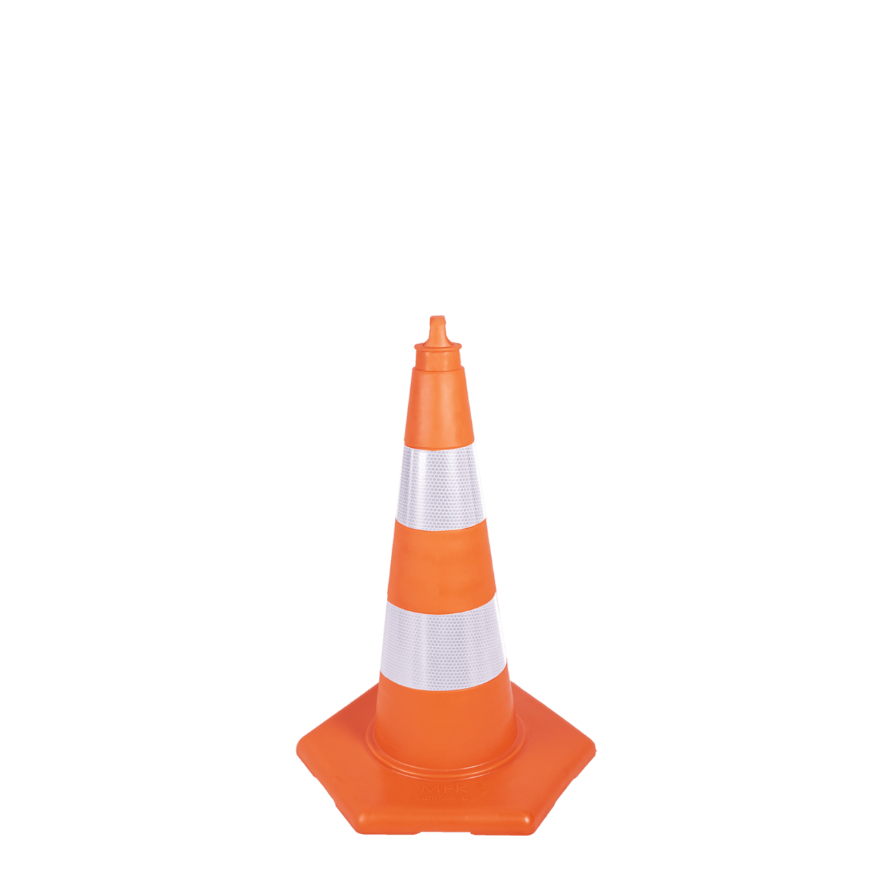 TRAFİK KONİSİ 75 CM ÇİFT REFEKTÖRLÜ