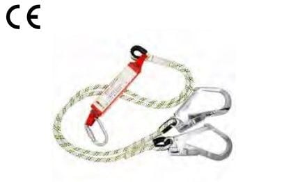 Çift Bacaklı Halatlı Lanyard