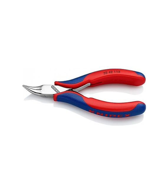Knipex 35 42 115 Elektronikçi Eğri Kargaburun
