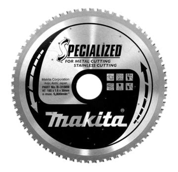 MAKITA B-31669 DAİRETESTERE 185X64DMETAL