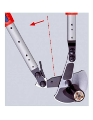 Knipex 95 32 038 Teleskopik Kollu Cırcırlı Kablo Makası