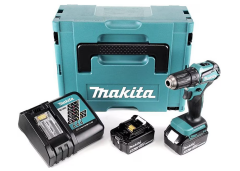 Makita DDF483RFJ 18 V Çift Akülü 3 Ah Darbesiz Matkap