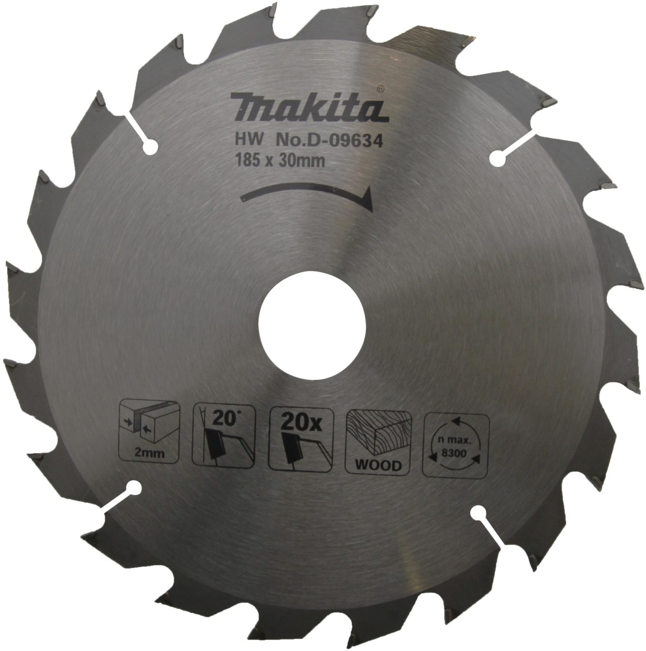 MAKITA D-09634 DAİRE TESTERE 185X20DİŞ
