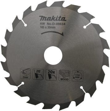 MAKITA D-09634 DAİRE TESTERE 185X20DİŞ