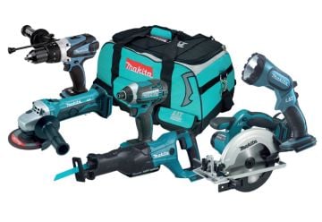 Makita DLX6035 Akülü Combo Set 5 Parça