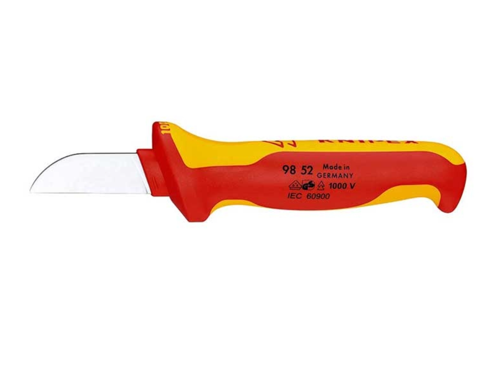 Knipex 98 52 VDE İzoleli Kablo Bıçağı