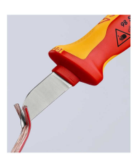 Knipex 98 52 VDE İzoleli Kablo Bıçağı