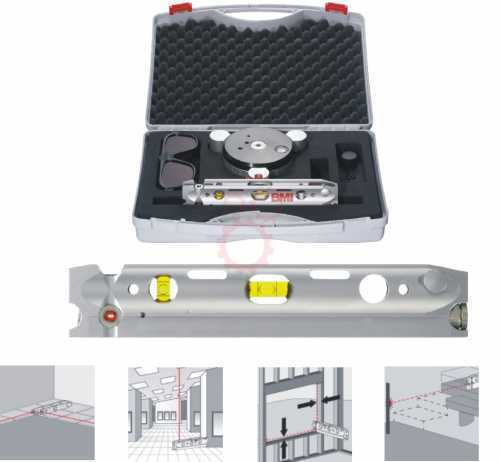 Bmi 650 040 635 Comp Torpedo 3 Lazerli Terazi Set