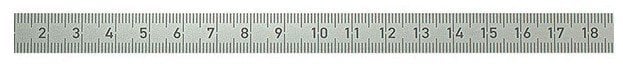 BMI 130R 300x13x0.5mm Esnek Çelik Cetvel