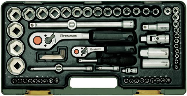 1/4'&1/2' 65 PARÇALI LOKMA VE BITS TAKIM