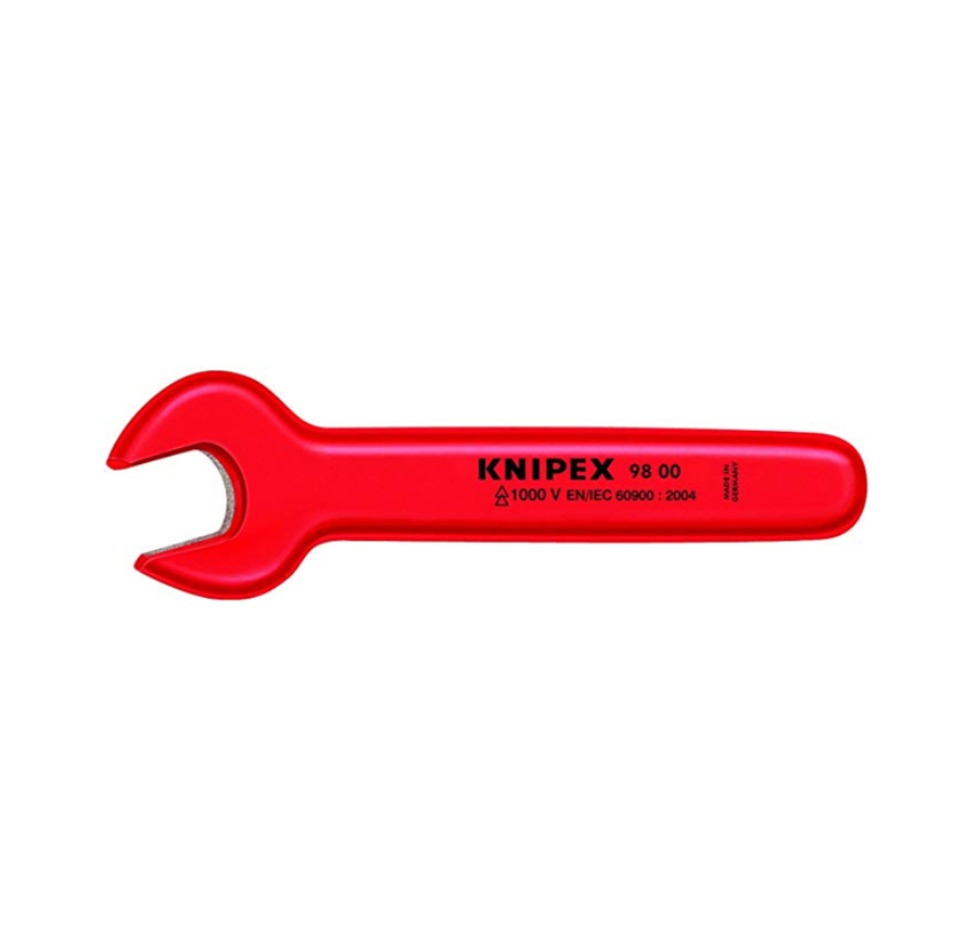 Knipex 98007/16 VDE İzoleli 7/16 inç Tek Ağız Anahtar