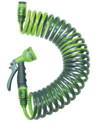 Daye DY5910S Spiral Bahçe Sulama Hortum Seti 10 mt