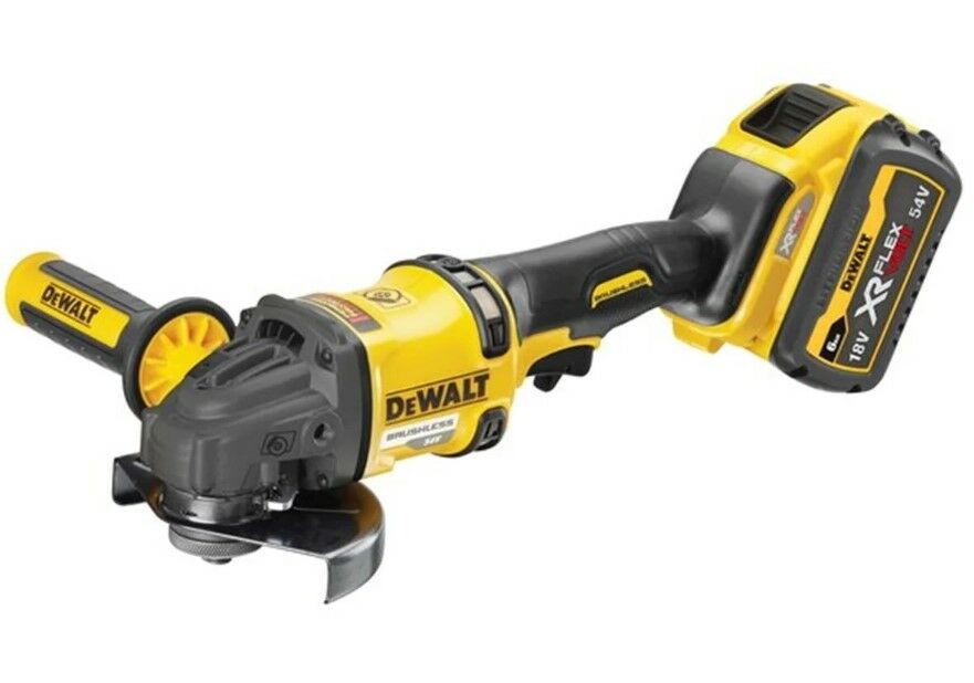 Dewalt Dcg418T2 Akülü Avuç Taşlama 125Mm 54V Xr Flexvolt 2X6.0Ah