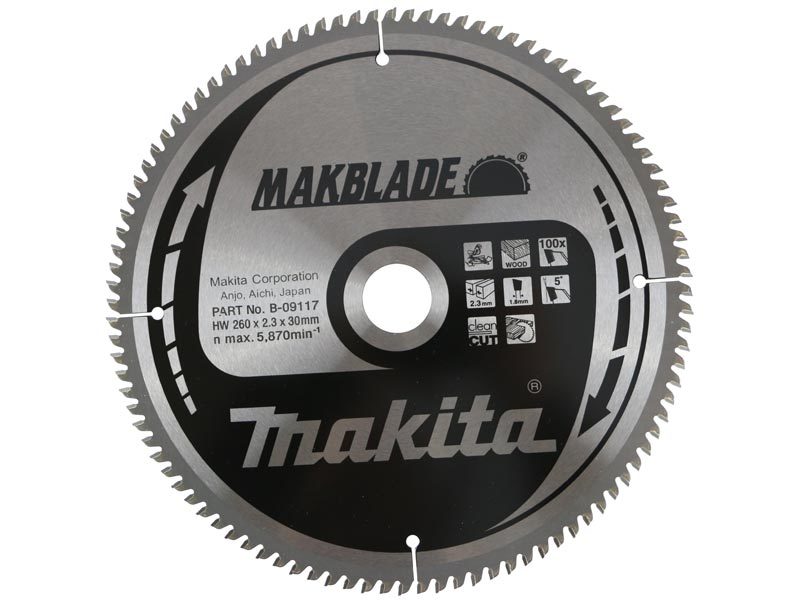 Makita B-09117 Daire Testere 260mm