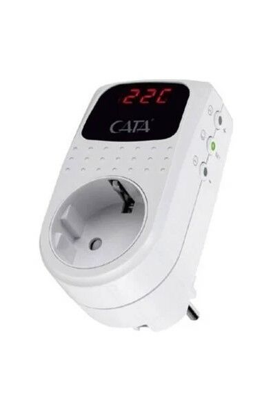 Cata CT-9187 4000W 150-280V Tekli Akım Korumalı Priz
