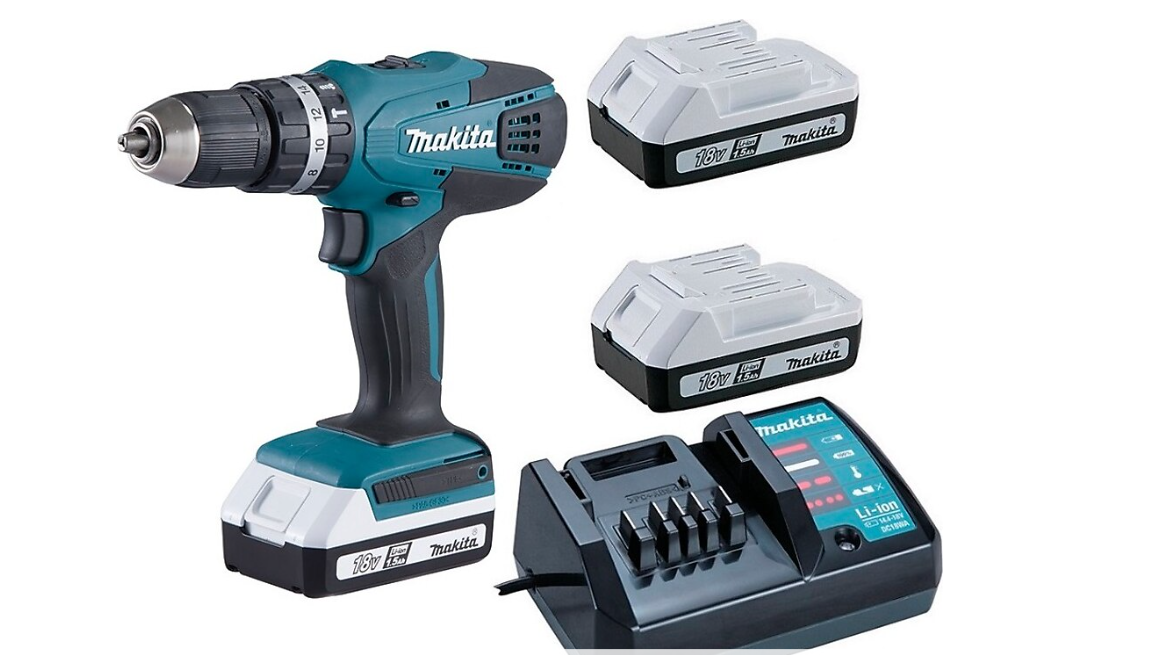 Makita HP457DWE3 3 Akülü Darbeli Matkap