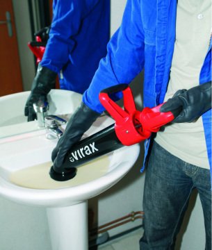 VIRAX 290210 BORU TEMİZ. EL POMPASI