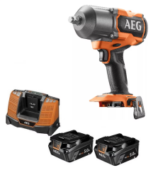 Aeg Bss 18HTF12BL-502C 18V 5Ah Akülü Darbeli Somun Sıkma