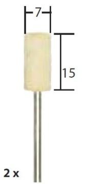 PROXXON POLİSAJ UCU 2 Lİ 28802