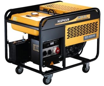 Kipor KGE12E Benzinli Jenerator 9,5 kVa Marşlı