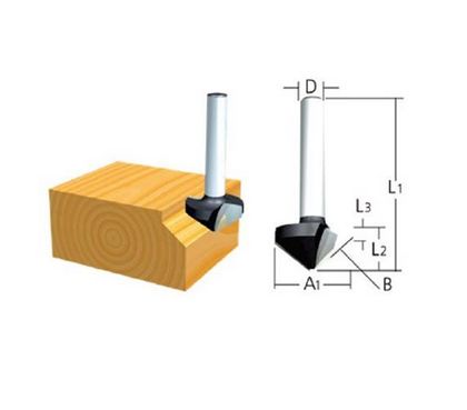 MAKITA D-09385 FREZE UCU