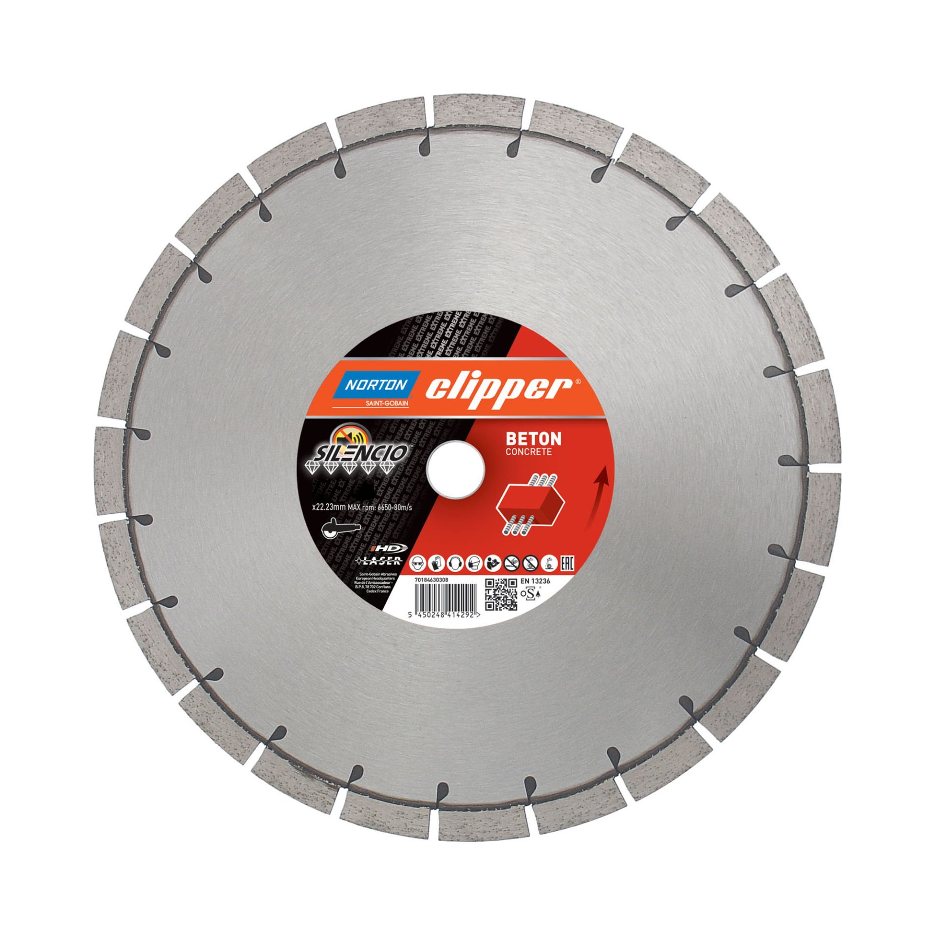 Norton  Clipper Pro Beton Kesme Testeresi 450 mm