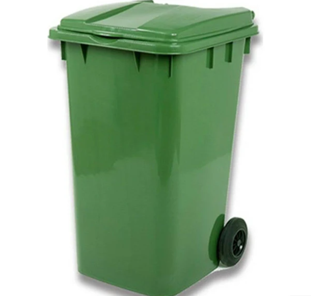 Çöp Konteyneri 120 Lt Yeşil