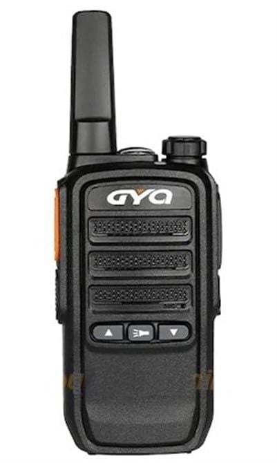 GYQ Q75 Pmr El Telsizi 15 KM Mesafeli Siyah (Tekli Paket)