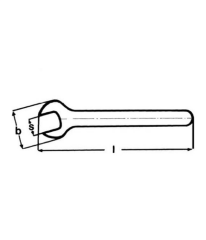 Knipex 98 00 18 Tek Ağız Anahtar