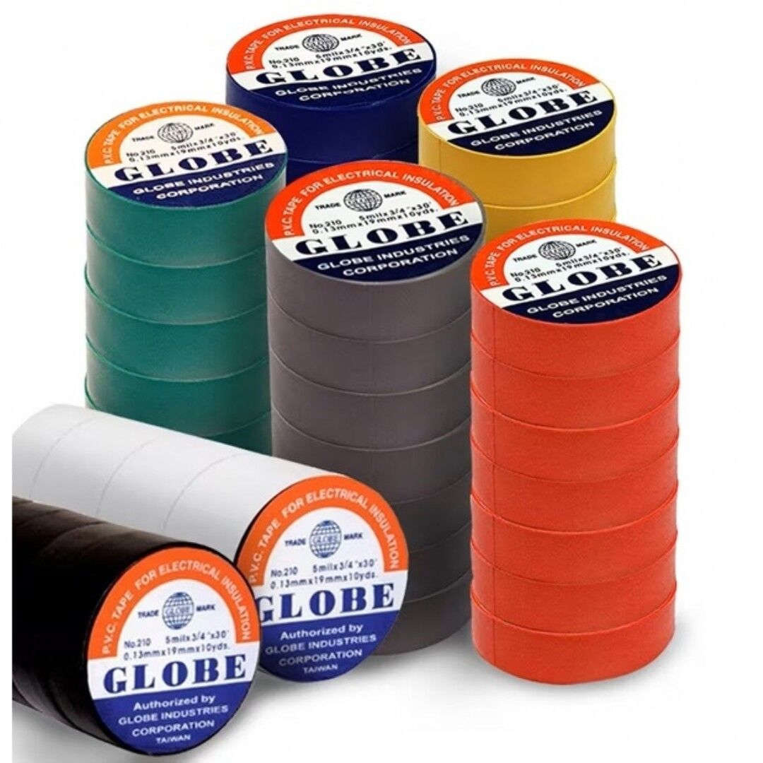 Globe Plastik İzole Elektrik Bandı 10 Lu Paket