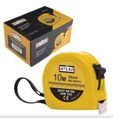 ATTLAS ASM1025 10MT ŞERİT METRE 25MM