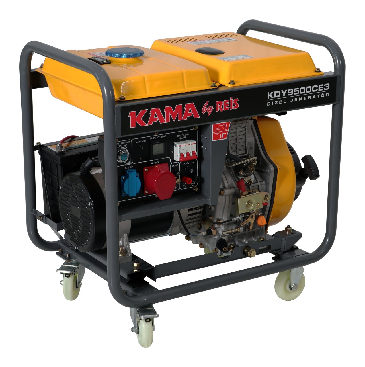 Kama KDY9500CE3 9kVA 3 Faz Dizel Jeneratör