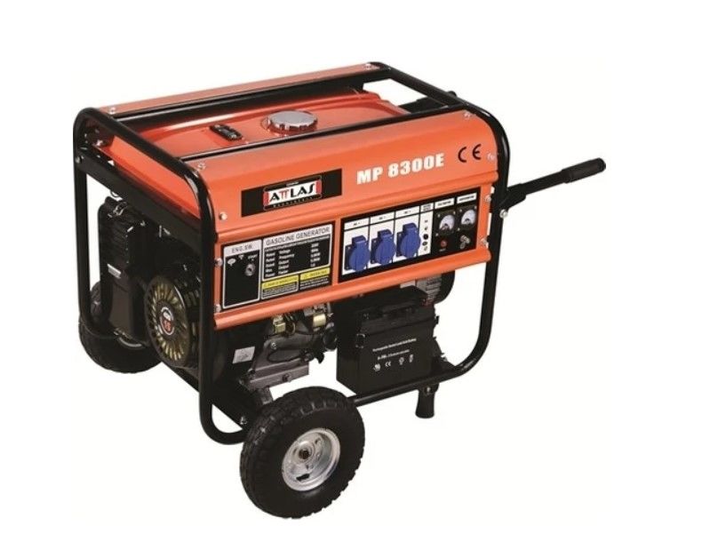 Attlas MP8300E 6,5Kw Monofaze Marşlı Jeneratör