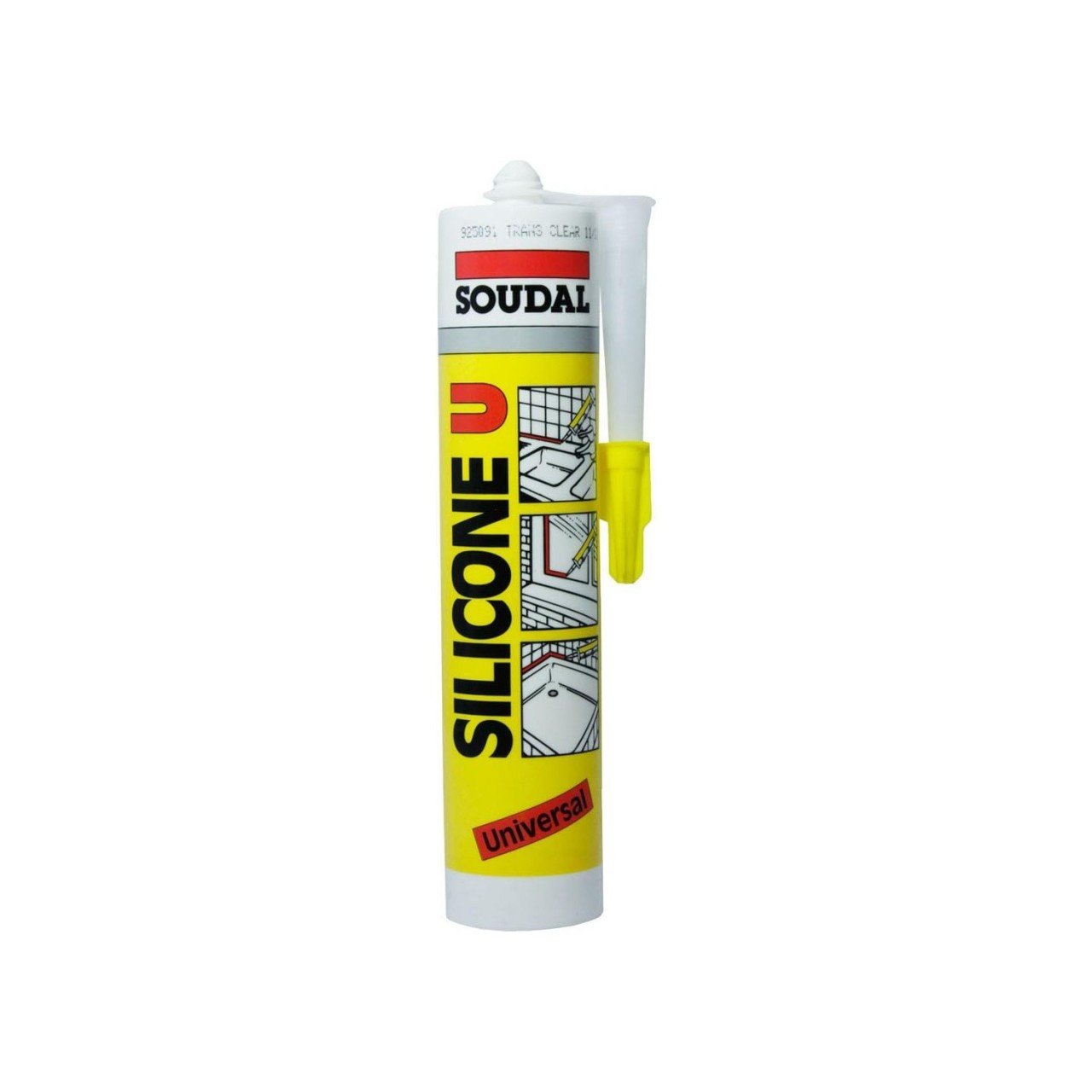 Soudal Şeffaf Silikon 280 gr