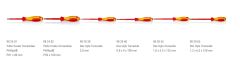 Knipex 00 20 12 V01 İzoleli Tornavida Vde