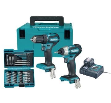 Makita DLX2220JX2 Akülü Set Torklu Vidamala ve Darbeli Matkap Vidalama