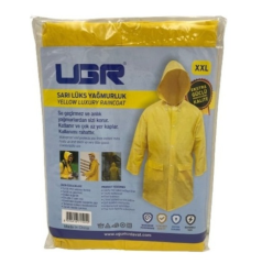 Ugr Yağmurluk Pardösü (%100 Pvc) Xxl Sarı