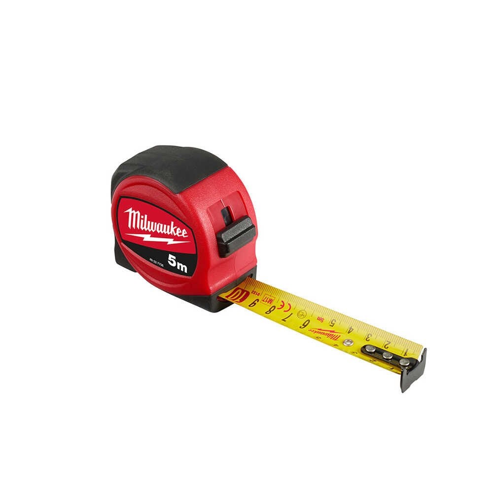 Milwaukee 5mt/25mm Slimline Şerit Metre
