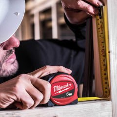 Milwaukee 5mt/25mm Slimline Şerit Metre