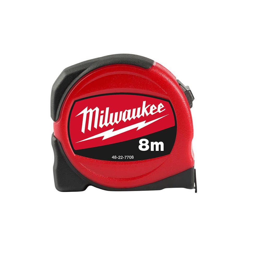 Milwaukee 8mt/25mm Slimline Şerit Metre