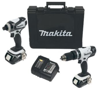 Makita DLX2020SYW Akülü Combo Set Darbeli Vidalama ve Darbeli Matkap Vidalama