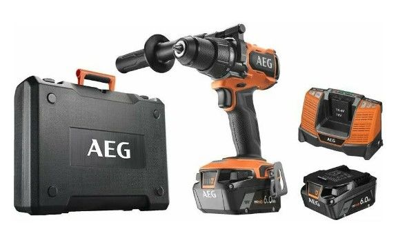 AEG BSB18BL2-602K AKÜLÜ KÖMÜRSÜZ DARBELİ MATKAP