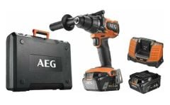 AEG BSB18BL2-602K AKÜLÜ KÖMÜRSÜZ DARBELİ MATKAP