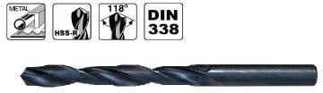 MAKITA D-38532 HSS-R 1.0X34MM 10'LU