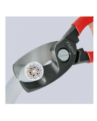 Knipex 95 12 200 Çift Bıçaklı Kablo Makası