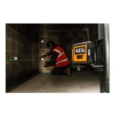 Aeg CLG220-K Çizgili Yeşil Lazer Metre Kiti