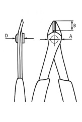 Knipex 78 06 125 Süper Knıps Keski VDE