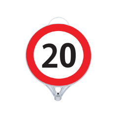Azami Hız Tabelası 20 Km Tek Taraflı