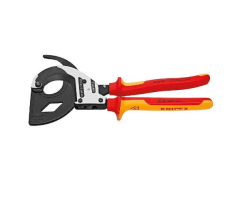 Knipex 95 36 320 Cırcır  Mekanizmalı VDE Kablo Makası